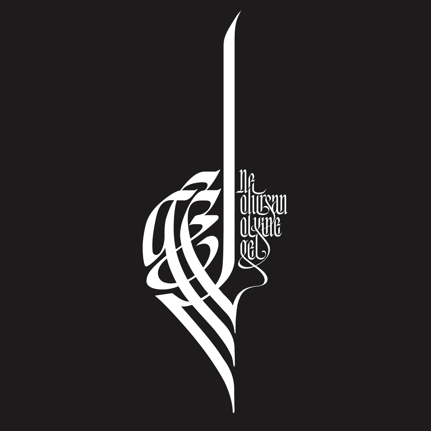 Mevlana - GEL - Kaligrafi